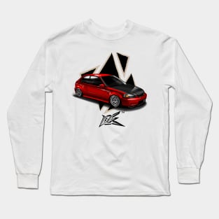 ek9 civic red Long Sleeve T-Shirt